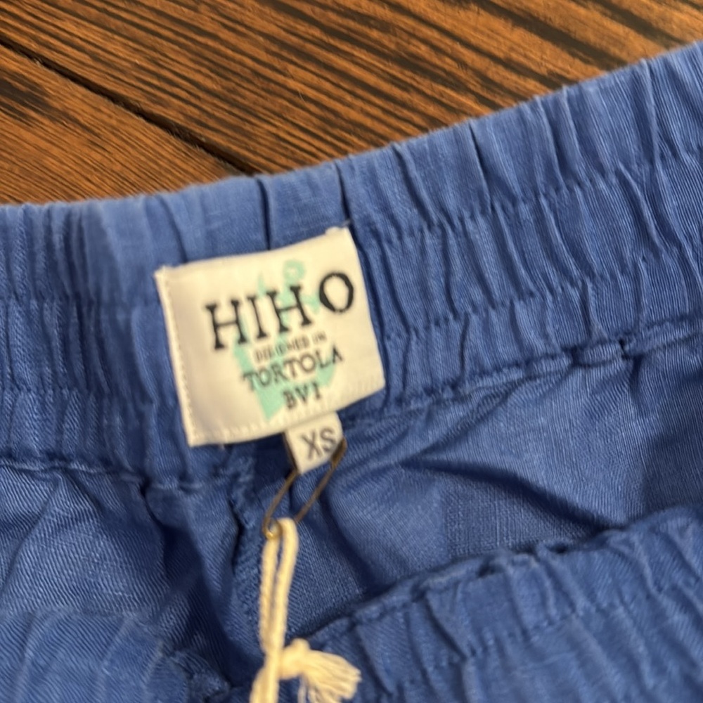 Hiho Blue Women's Athletic Shorts - Picture 3 of 3